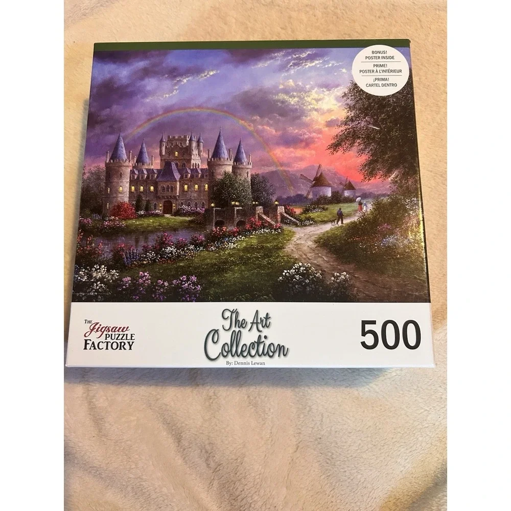 The Art Collection Dennis Lewan Jigsaw Puzzle Factory New‎ Sealed 500 Pieces